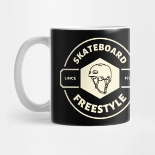 Skate freestyle X CASQUE skate Mug